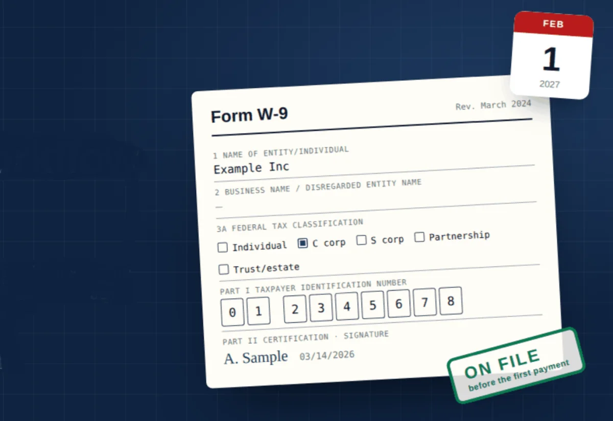 The 1099 Workflow Gap: How CPA Firms Can Standardize W-9 Collection Before January