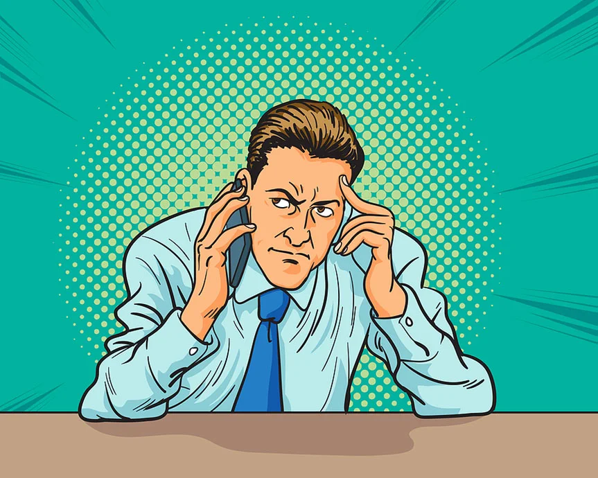 cold calling illustration