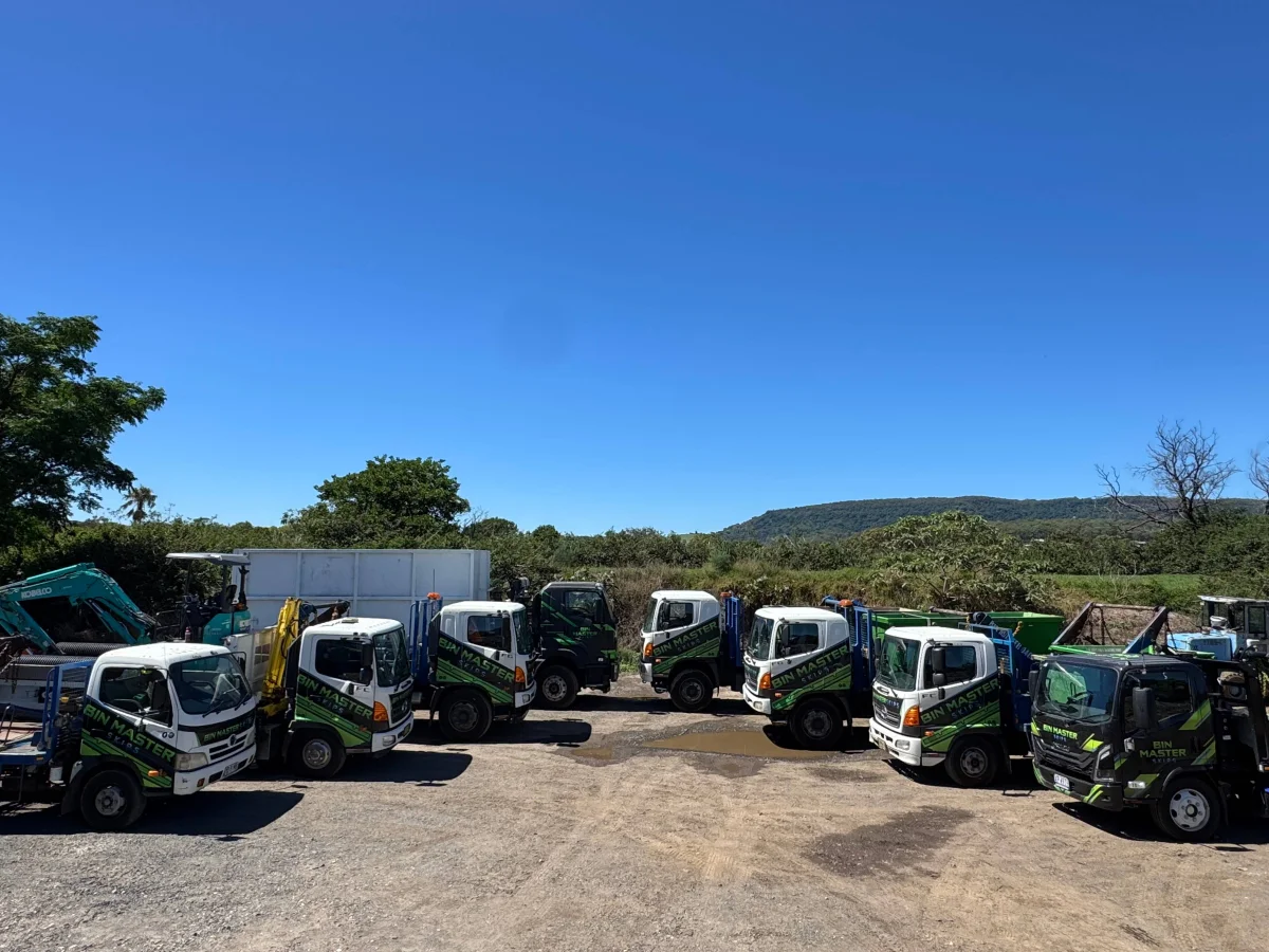 Bin Master's trucks