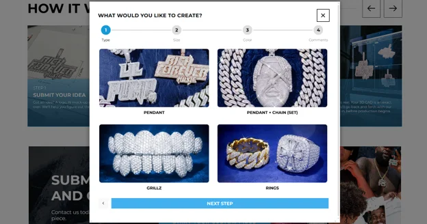 Icecartel jewelry customization