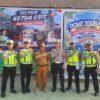 Satlantas Polresta Gowa mengedukasi siswa SMKN 2 Gowa tentang disiplin, keselamatan berlalu lintas, bahaya narkoba, bullying, dan penggunaan media sosial.